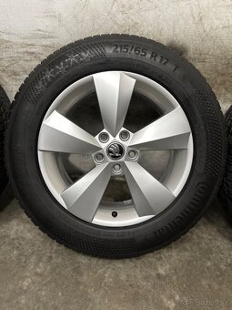 Zimná sada 5x112 R17 , 215/65/17 Škoda Nanuq - Kodiaq Tiguan - 7