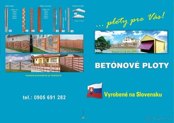 BETÓNOVÉ PLOTY PRIAMO OD VÝROBCU – NAJKVALITNEJŠIE OPLOTENIE - 7