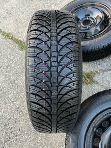 Zimné pneumatiky FULDA 195/65 r15 + plechové disky - 7