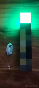 Minecraft Torch dekoratívna lampa - 7