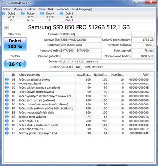 Samsung SSD 850 Pro 512GB - 7