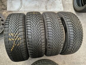 185/60 r16 zimné 4 ks PIRELLI dezén 9,3 - 8,1 mm - 7