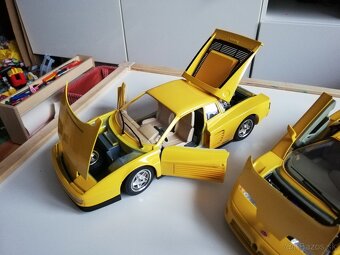 1:18 FERRARI TESTAROSSA, BUGATTI EB110 , LAMBORGHINI DIABLO - 7