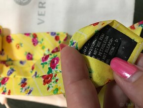 GIANNI VERSACE originál pánska kravata 100%silk - 7