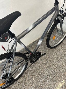 Kenzel COMPACT RF26, 26", veľ. 19" bicykel, šedá metalíza - 7