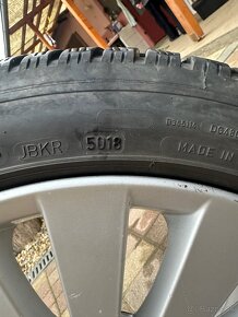 5x112 R17 zimné gumy originál disky VW Macau - 7