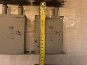 Vysokonapäťové Kondenzátory: 4kV, 0,5uF - 7