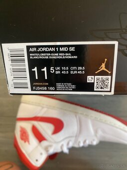 AIR JORDAN 1 MID SE - veľkosť 45,5 - 7