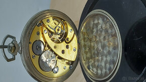 Predám funkčné vreckové hodinky ARTDECO 15 Rubis - 7