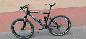 Predám horský celoodpružený bicykel Giant NRS Carbon - 7