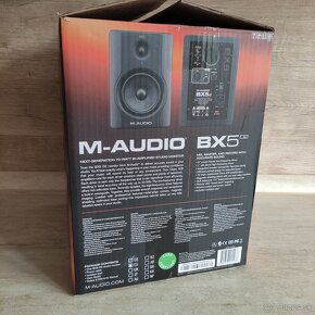 Aktívne štúdiové monitory M-Audio BX5 D2 - 7