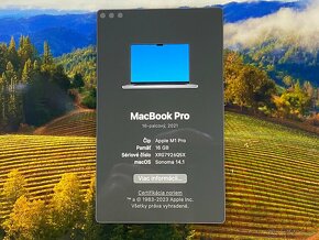 MacBook Pro 98% M1pro 16gb 1TB - 7