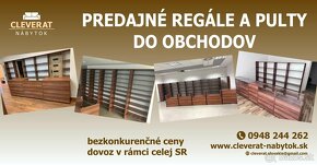 Predám nábytok do predajne / obchodu - všetko uplne NOVE - 7