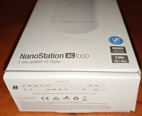 2x nové Ubiquiti NanoStation 5AC Loco + 2xadaptér - 7