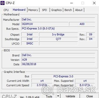 Predám PC DELL 7010 SFF /i5-3570K, 4x3.40GHz/ 1024GB HDD/ 3 - 7