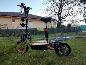 Predám elektrokolobežku X scooters  XT02 48WOOD-B - 7