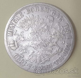 1 florin  1877 78 79 80 - 7