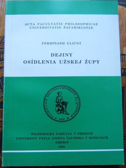 EXLIBRIS SUPRALIBROS DEJINY BARDEJOVA OSÍDLENIA UŽSKEJ ŽUPY - 7