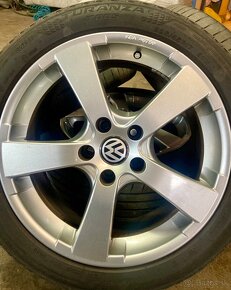 VW R17 5x112 na letných pneu 225/45R17 - 7