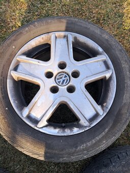 Elektróny Volkswagen 5×112 r16 pneu 215/55 letne - 7