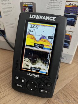 SONAR LOWRANCE HOOK 4X s CHIRP SONDOU - 7