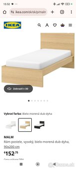 IKEA POSTEĽ MALM - 7