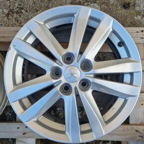 ORIGINÁL MITSUBISHI HLINÍKOVÉ DISKY 5x114,3 R17 - 7