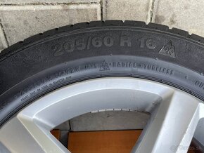 ASPEN  Orig.VW Alu Disky 5x112 ET42 205 60 16 zimné - 7