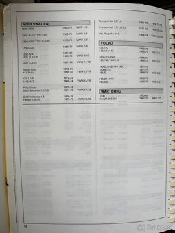 TECHNICKÁ DATA montážní data 1960-1980 na kompletní produkci - 7