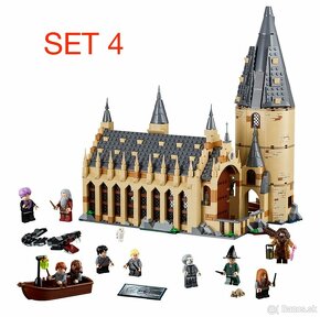 Harry Potter stavebnice 4 + figúrky - typ lego - 7