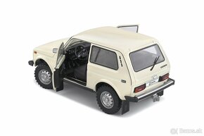 LADA NIVA – CREAM WHITE – 1980, mierka 1:18, Solido - 7