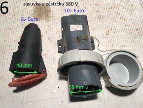 Zásuvky a zástrčky 380 V - 7