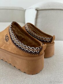 Ugg Tazz zimné jesenné šľapky - čižmy - topánky hnedé - 7