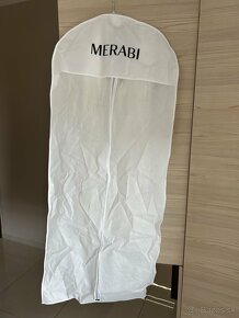 Šaty Nadine Merabi Sadie white dress S/M - 7