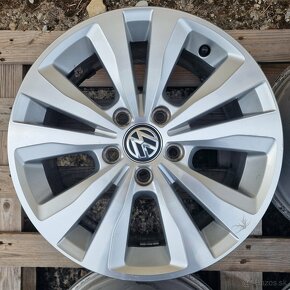 ORIGINÁL VOLKSWAGEN HLINÍKOVÉ DISKY 5x112 R16 - 7