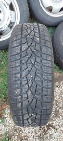 Plechové disky 5x120 a zimné Dunlop 215/60 R17 - 7