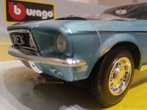 1:18 FORD MUSTANG GT COBRA JET 1968, Bburago - REZERVE - 7