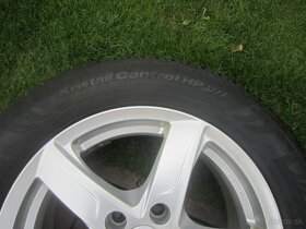 16" AL disky Dezent rozteč 112 so zimnimy pneu 215/60R16 - 7