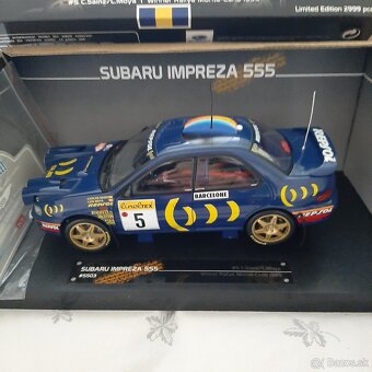 1:18 Sierra ,Subaru ,Audi Rally Otto  Sunstar modely. - 7