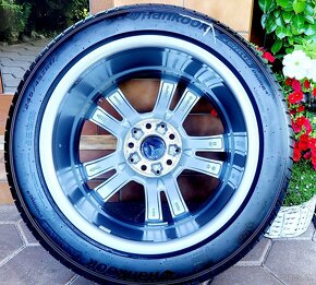 alu R17 5x112, senzory, pneu 245/45, orig. Mercedes E, TOP - 7