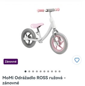 Odražadlo MoMi ROSS ružové - 7