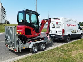 Yanmar SV19VT pasove rypadlo (2 ton) minibager, záruka - 7