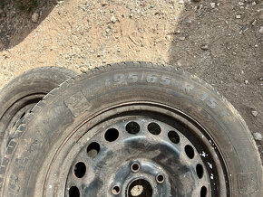 Zimné pneumatiky s pl. diskami 5x112 r15, 195/65 r15 - 7