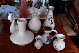 Kemamické a porcelánové vázy - 7