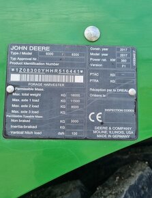 Samochodna Rezačka John Deere 8300i - 7