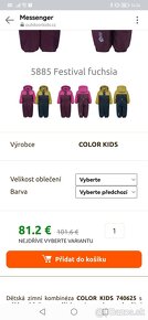 Dievcensky overal color kids 98 - 7