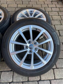 ALU KOLESÁ AUDI 5X112 R17 TOP KOLA LÉTO SADA - 7