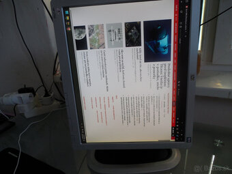 19"lcd NEC 17"lcd AOC so zabudovanymi repro a HP za 15e ku - 7