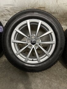 Zimná sada 5x112 R17 , 225/60/17 Bridgestone - Audi A6 C8 - 7