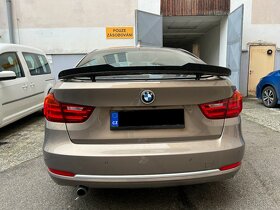 Spoiler na BMW 3 GT a 6 GT - F34/G32 - čierny lesk - 7